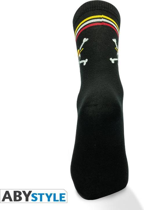 Image du produit One Piece - Chaussettes - Noir - Skull (lot de 2, 38 - 43)