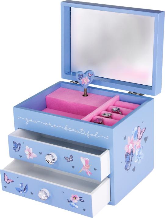 Actual product image Tinka Magic Tinka - Jewellery Box with Music - Butterfly (8-803902)