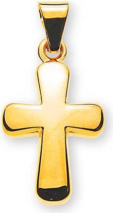 Natsumi Schmuck Kreuz Anhänger Gelbgold 18K/750 (750/18 K Gelbgold)