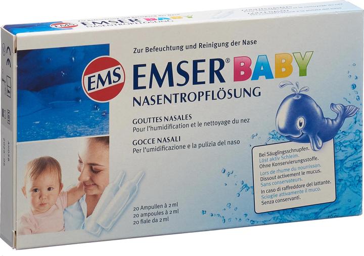 Emser Baby Nasentropflösung (20 Stück)