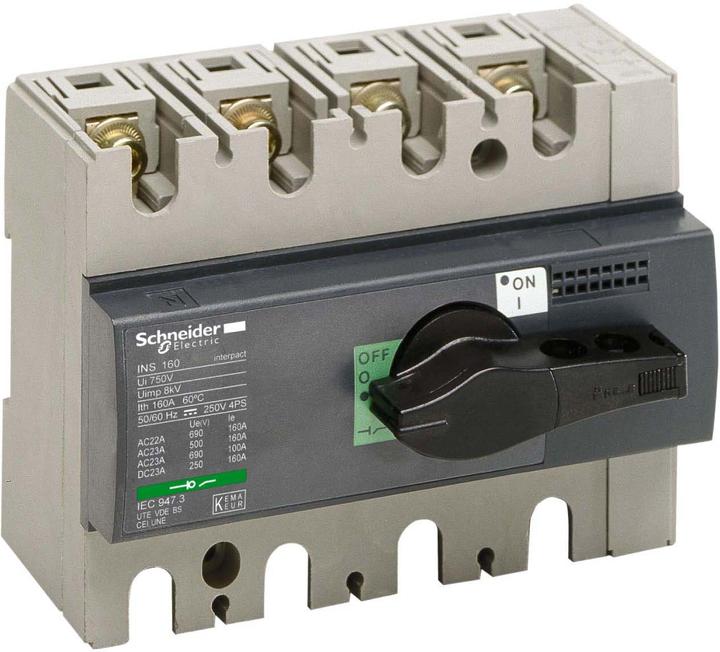Image du produit Schneider Electric Interrupteur-sectionneur 28912 Interpact LT INS 160 3p