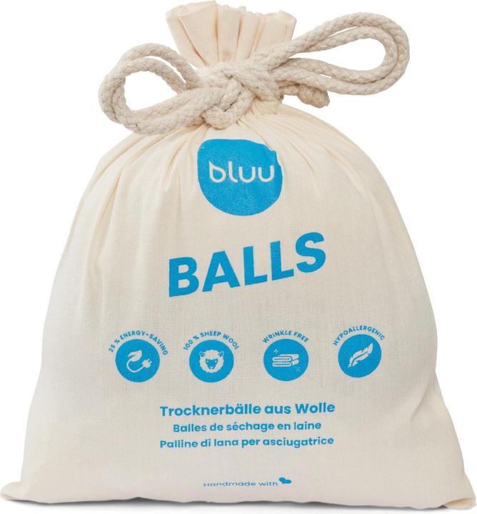 Actual product image bluu Trocknerbälle