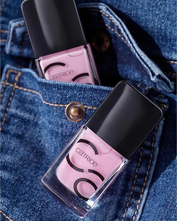 Actual product image Catrice ICONAILS Gel Lacquer (Rose, Gel-Effect Nail Polish)
