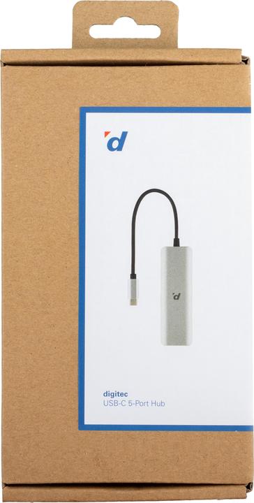 Actual product image Digitec USB-C 5-port hub (USB-C, 5 ports)