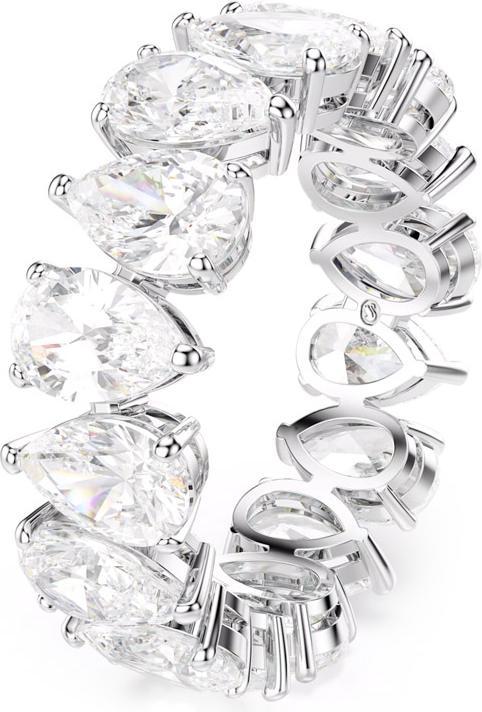 Immagine prodotto Swarovski Matrix Vittore Ring Tropfenschliff Weiss Silber (52)