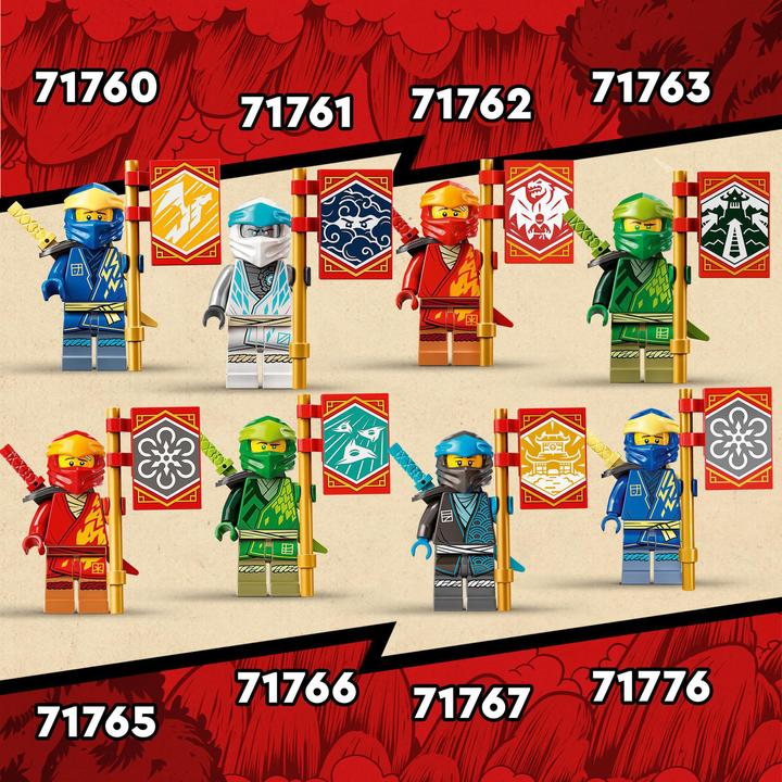 Actual product image LEGO Kai's Fire Dragon EVO (71762, LEGO Ninjago)
