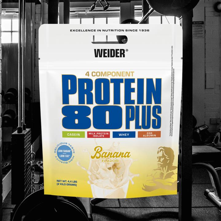Produktbild Weider Protein 80 Plus (Banane, 1 Stk., 2000 g)