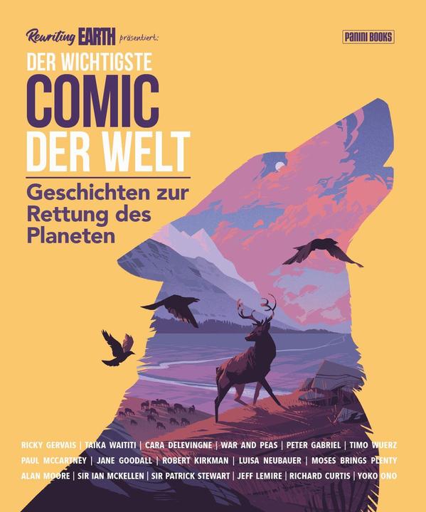 Panini Der wichtigste Comic aller Zeiten: Geschichten, um die Welt zu retten (German, Jeff Lemire, Brian Azzarello, David Mack, Cliff Chiang, Jane Goodall, 2024)