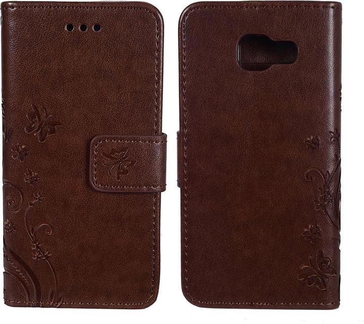 Produktbild König Design Schutz Handy Hülle für Samsung Galaxy A3 (2016) Case Cover Tasche Wallet Etui (Samsung Galaxy A3 (2016))