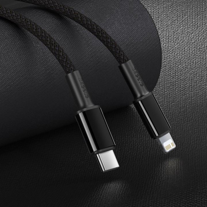Actual product image Baseus USB C – Lightning (1 m, USB 4.0, 20 W)