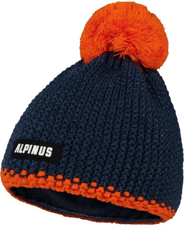 Alpinus Czapka Mutenia Hat granatowo-pomarańczowa TT43840 S/M (S/M)