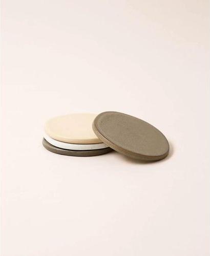 Actual product image Esmée Set of 4 Ceramic Coasters (4 x, Glass coaster)