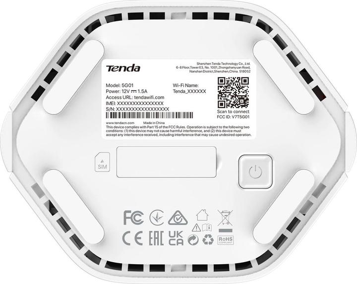 Immagine prodotto Tenda Router 5G01 AX1500 Wi-Fi 6 5G NR