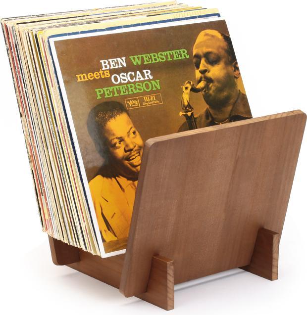 Actual product image Dynavox LP stand wood ST40 light brown