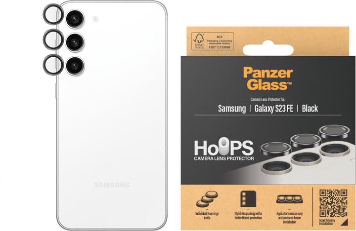 Produktbild PanzerGlass Hoops Camera Lens Protector (1 Stück, Samsung Galaxy S23 FE)