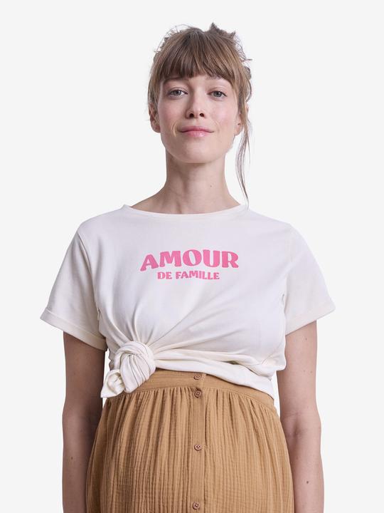 Vertbaudet T-Shirt für Schwangerschaft & Stillzeit Bio-Baumwolle (W34/L36)