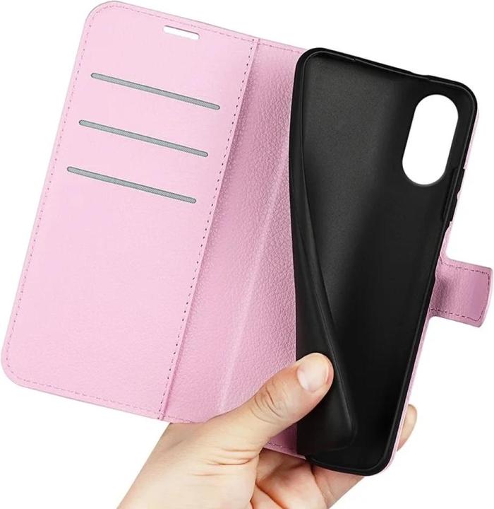 Actual product image Screenguard Sony Xperia 10 VI Leather Guard leather case (Sony Xperia 10 VI)