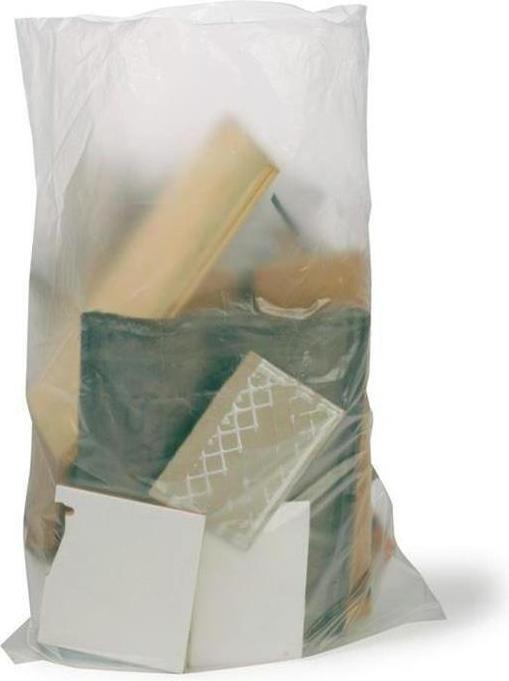 Produktbild Transpak Schwergutsack Volumen 55l Masse 580c850mm Stärke 77µ HDPE transparent (100 x, 55 l)