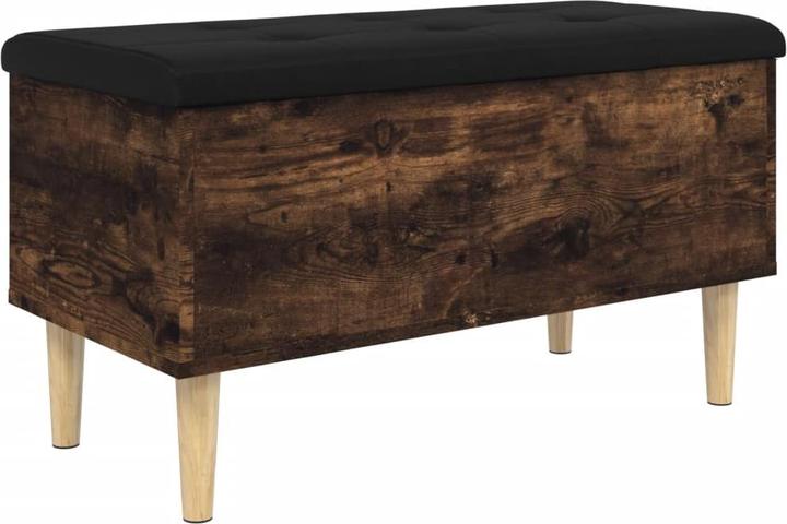 Produktbild VidaXL Sitzbank mit Stauraum Räuchereiche 82x42x46 cm (42 cm)