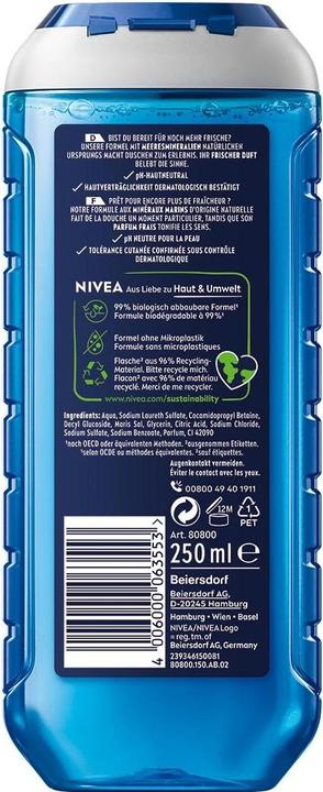 Produktbild NIVEA Men Pflegedusche Fresh Ocean (n) 250 ml (250 ml)