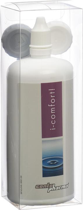 Contopharm Aufbewahrungs- und Abspüllösung i-comfort! i-comfort! (Hartlinsenpflege, 250 ml)