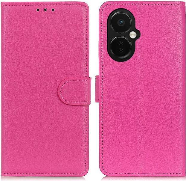Actual product image MU Classic Litchi Leather Bookcover Series (Oppo North CE 3 Lite)