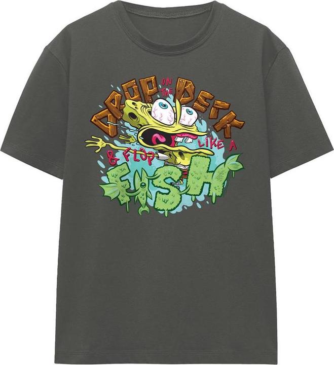 Spongebob Squarepants Drop And Flop TShirt (S)