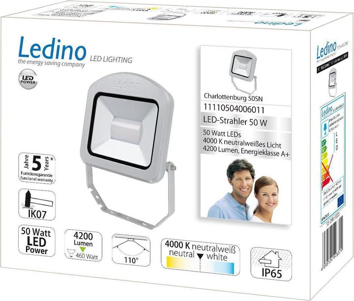 Produktbild Ledino LED-Strahler Charlottenburg (4200 lm, IP65)