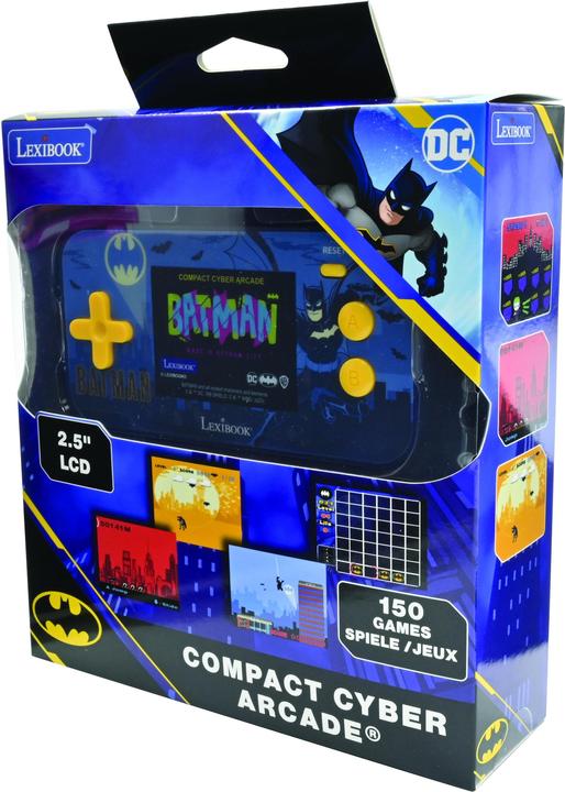 Actual product image Lexibook Compact Arcade® Pocket Batman Gaming Console (JL2367BAT)