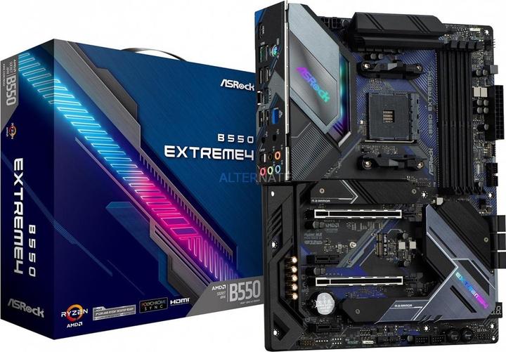 Produktbild AsRock B550 Extreme 4 (AM4, AMD B550, ATX)