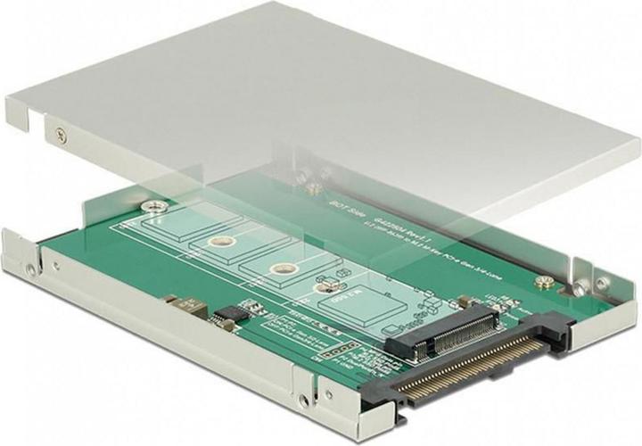 Delock M.2 zu U.2 Gehäuse 2.5" 9.5mm