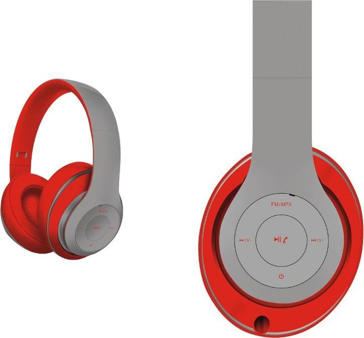 Produktbild Platinet FH0916GR headphones/headset Calls/Music (8 h, Kabellos)