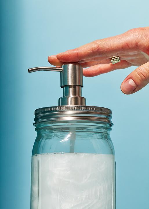 Produktbild KoRo Seifenspender Aufsatz für Ball Mason Jar 86 mm