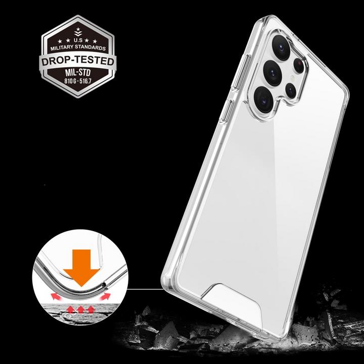Produktbild Deltalabs Gummi Hülle Case mit Kameraschutz (Samsung Galaxy S25 Ultra)