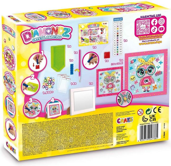 Actual product image Craze Diamondz Painting Starter Set Fashion