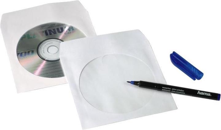 Actual product image Hama CD/DVD Paper Sleeves