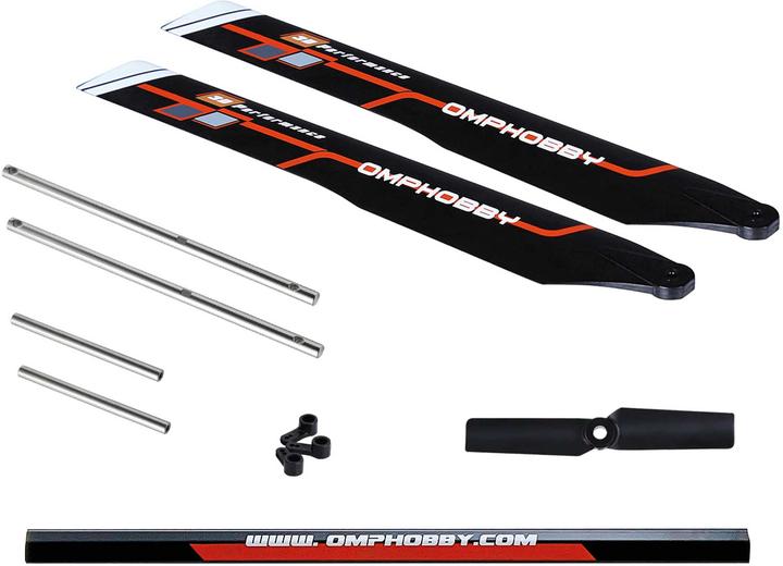 Produktbild OMPHobby M1 EVO Crash Kit - orange # OSGM1004