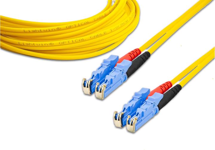 Produktbild Lightwin LWL-Patchkabel LSH-LSH, Singlemode, Duplex, 5m (CAT7, 5 m)