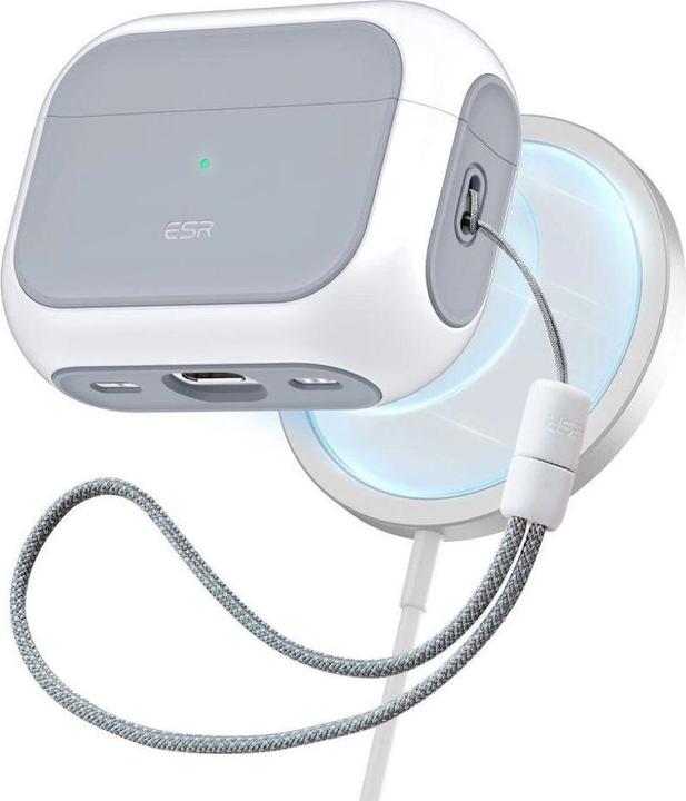 ESR ORBIT HALOLOCK MAGSAFE Apple AIRPODS PRO 1 / 2 WHITE (Sac pour écouteurs)