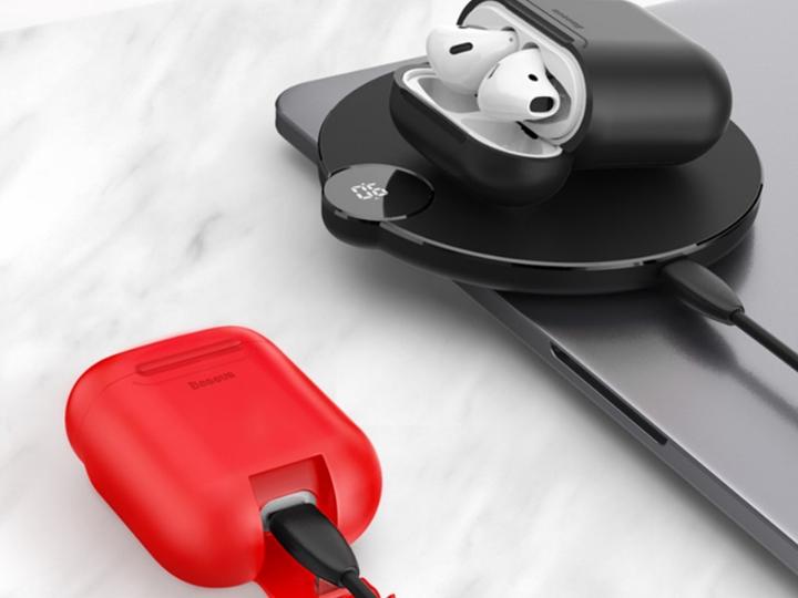 Actual product image Baseus Wireless Charger Sleeve (Headphone sleeve)