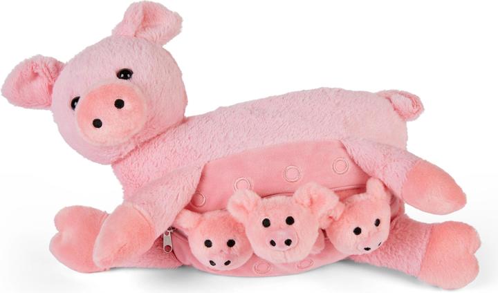 Immagine prodotto Mamanimals Giocattolo coccoloso mamma maiale e bambini (20 cm)