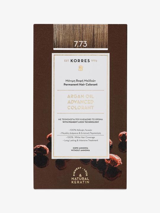 Produktbild Korres Argan Oil Hair Color (7.73 Golden Moca)