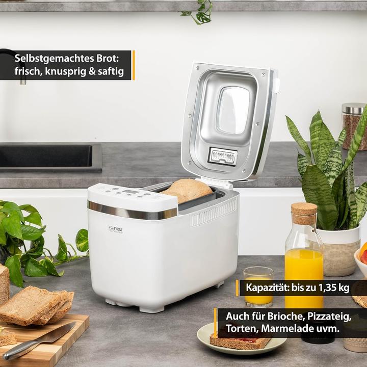 Produktbild First Brotbackautomat mit Timer & 14 Programmen