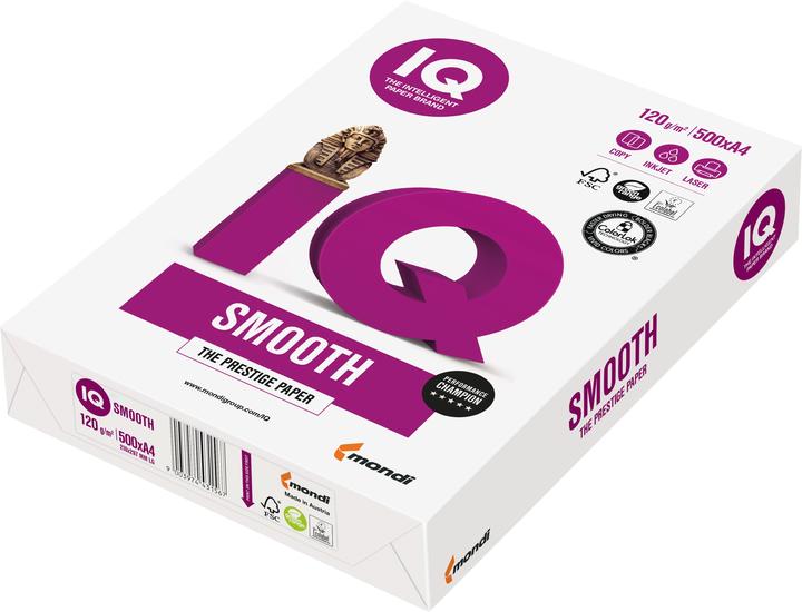 Immagine prodotto Mondi IQ Selection Carta da ufficio premium liscia (120 g/m², 2000 x, A4)