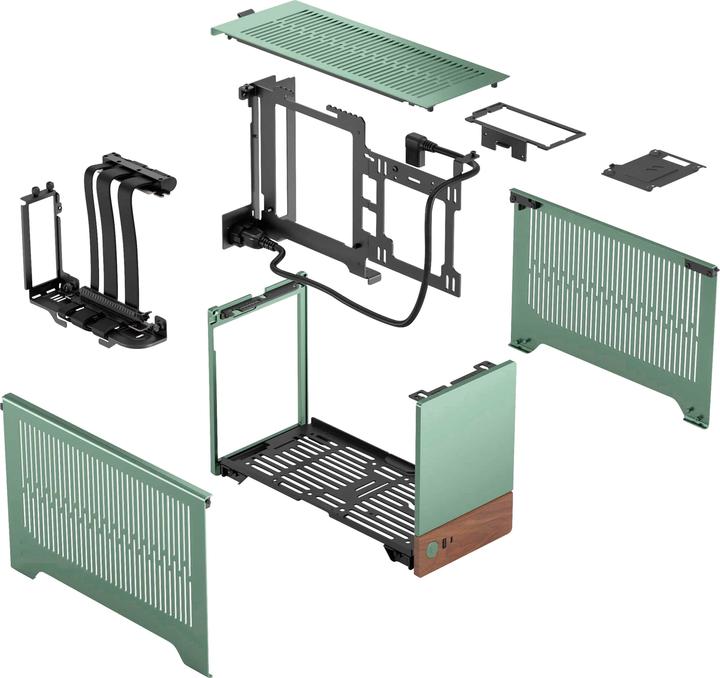 Productafbeelding Fractal Terra Jade | PC behuizing (SFX-L, SFX, Mini-ITX)