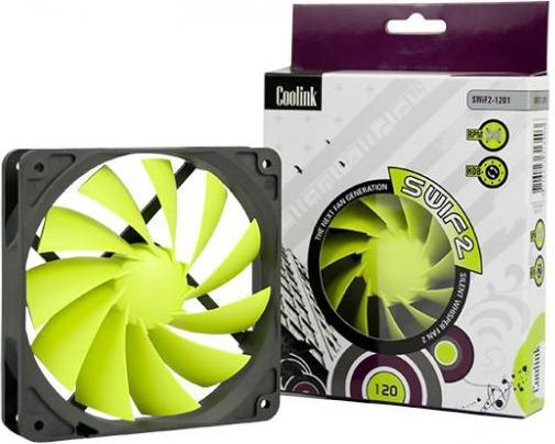 Actual product image Coolink SWiF2-1201 Retail 120mm - Silent (120 mm)