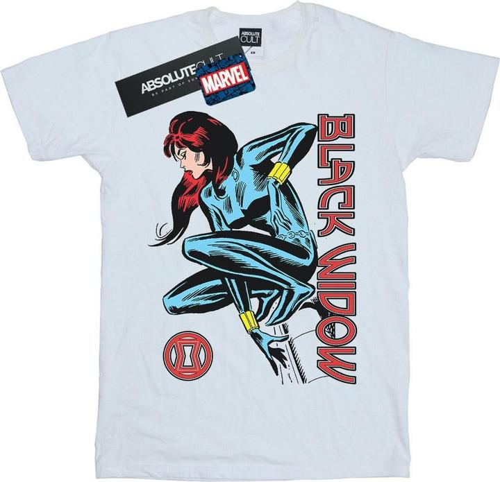 Produktbild Black Widow In Action TShirt Jungen (116)