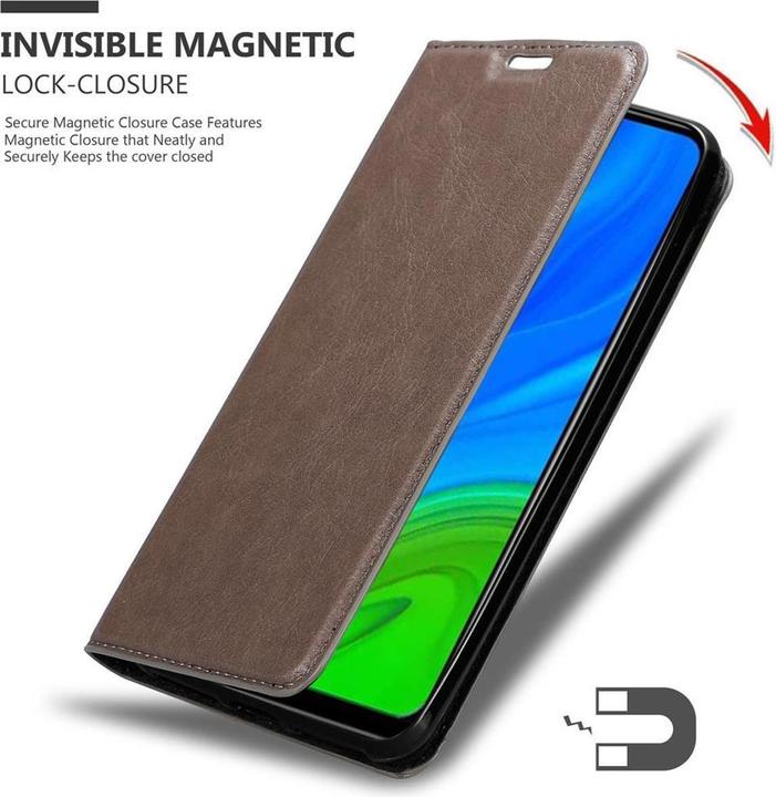 Immagine prodotto Cadorabo Copertina magnetica invisibile del libro (Huawei P Smart (2020))