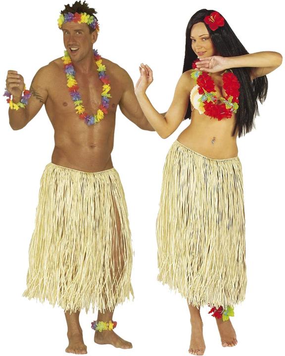 Image du produit Widmann Jupe de raphia hawaïenne Beige 78cm (Taille unique)
