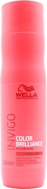 Actual product image Wella INVIGO Color Brilliance Color Protection Shampoo Coarse (250 ml, Liquid shampoo)